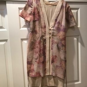 Size 8 Floral Sheath Dressbarn Dress